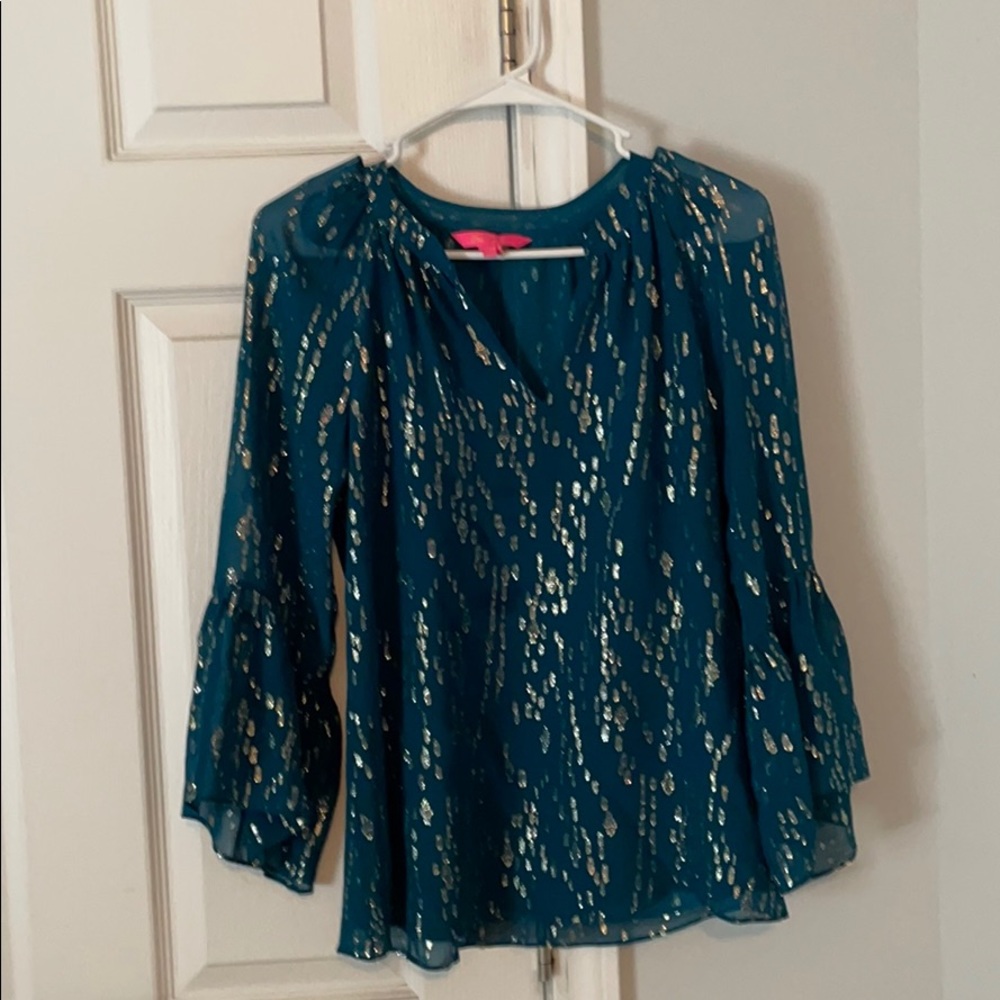 New without tags Lilly Pulitzer blouse.